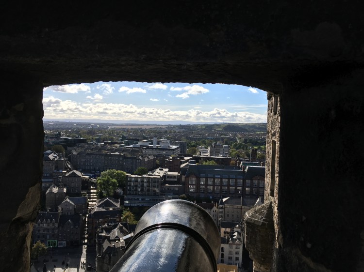 View through cannon port 1